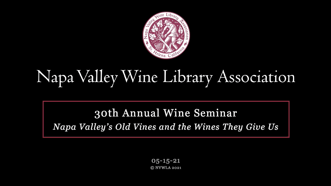 2021 | 30th Annual Wine Seminar  5-15-21